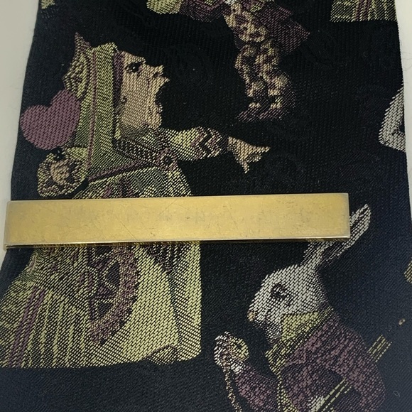 Swank Vintage Large Plain Gold Tie Bar - Picture 4 of 4